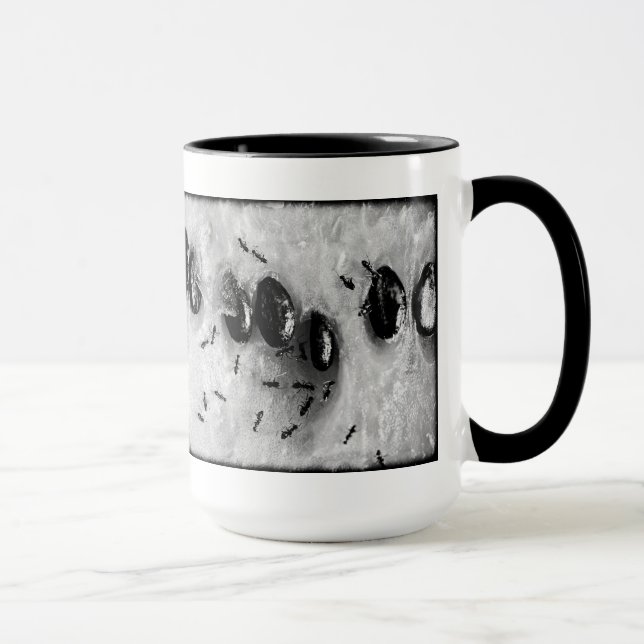 surfende Ameisen Tasse (Rechts)