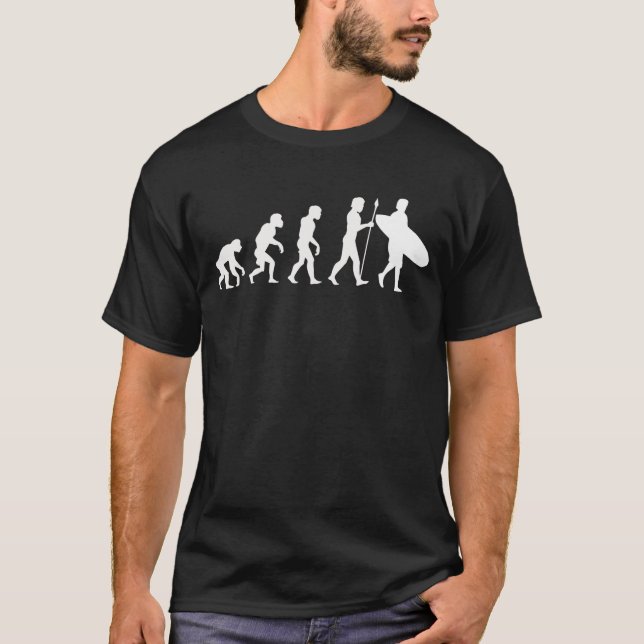 Surfende Evolution T-Shirt (Vorderseite)