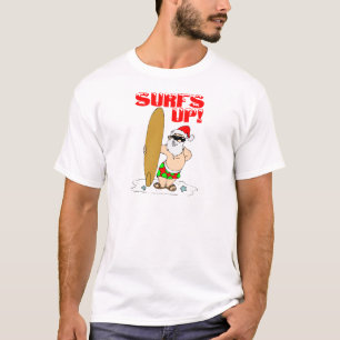 Surfende Sankt T-Shirt