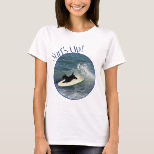 Surfende Scottish Terrier T-Shirt