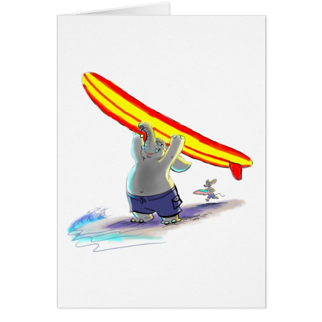 surfender Elefant (Vorne)
