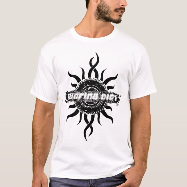 Surfender Schmutz-Stammes- T - Shirt (Vorderseite)