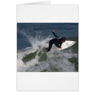 Surfender Surfer-Wellen-Ozean