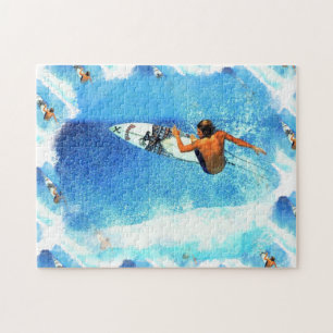 Surfendes Puzzlespiel 1-1B Puzzle