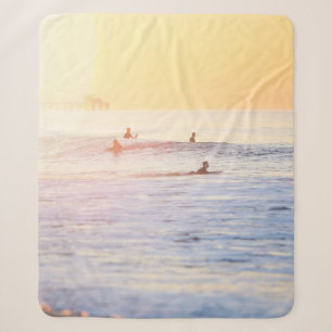 Surfer am Strand Sherpadecke