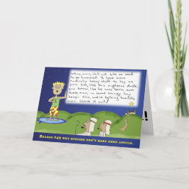 Surfer Angel Feiertagskarte