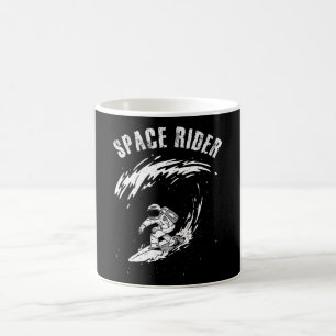 Surfer Astronaut Weltraumfahrer Kaffeetasse