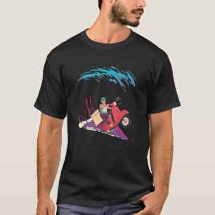 Surfer Boy Surfpizza Pizza Pizza Pizza Niedlich Pi T-Shirt