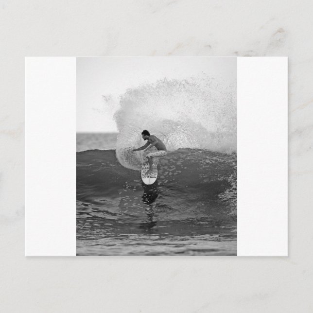 Surfer Dane Reynolds surfen El Salvador Postkarte (Vorderseite)