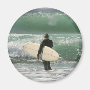 Surfer, die Sport surfen Magnet
