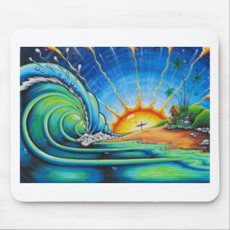 Surfer-Entwurf Mousepad