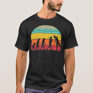 Surfer-Evolution, Vintag Surfbrett, Retro T-Shirt