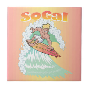 Surfer Fliese