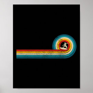Surfer-Geschenk Vintage-Welle Retro-Surfen Surf-St Poster
