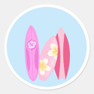 Surfer Girl Aufkleber