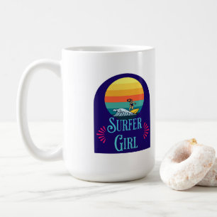 Surfer Girl Kaffeetasse
