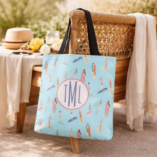 Surfer Girl Monogramm
