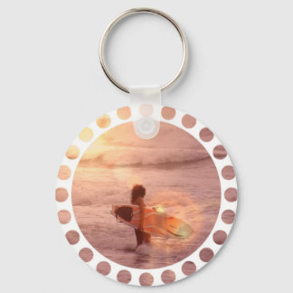 Surfer Girl Schlüsselanhänger