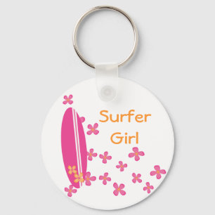 Surfer Girl Schlüsselanhänger