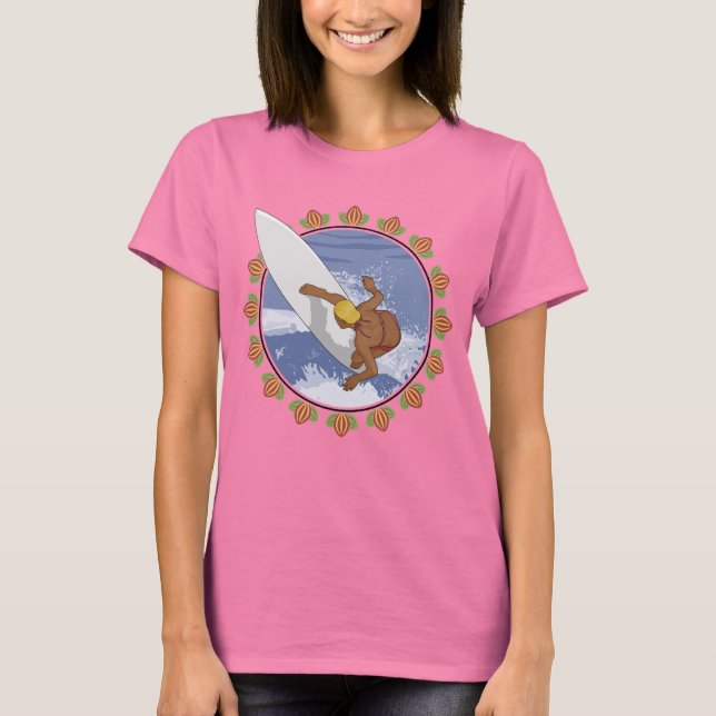 Surfer Girl T - Shirt (Vorderseite)