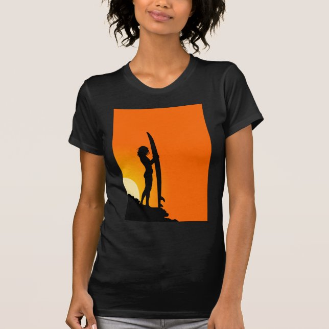 Surfer Girl T-Shirt (Vorderseite)