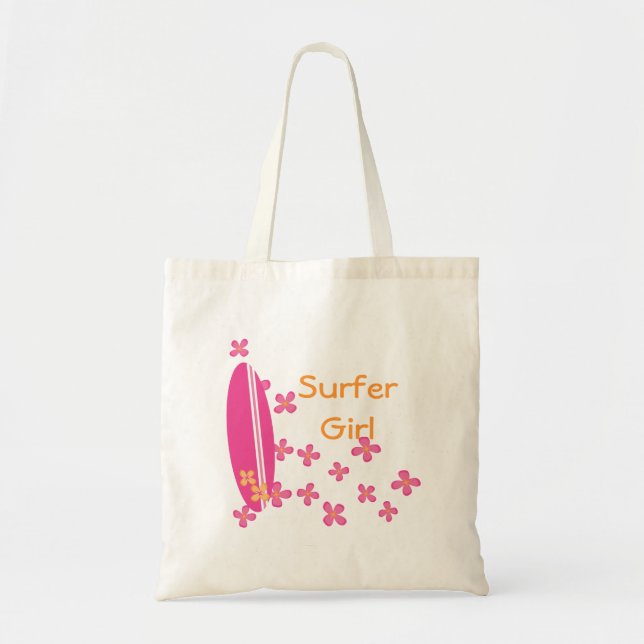 Surfer Girl Tragetasche (Vorne)