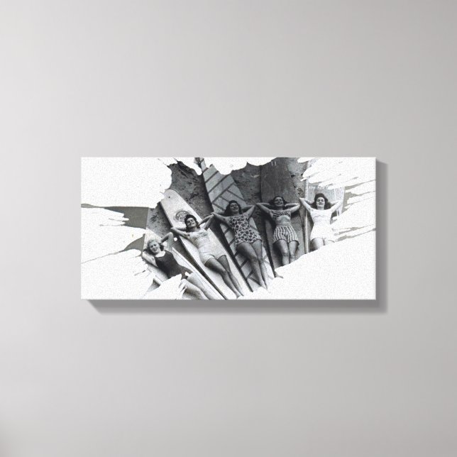 Surfer Girls | LEINWAND (Vorderseite)