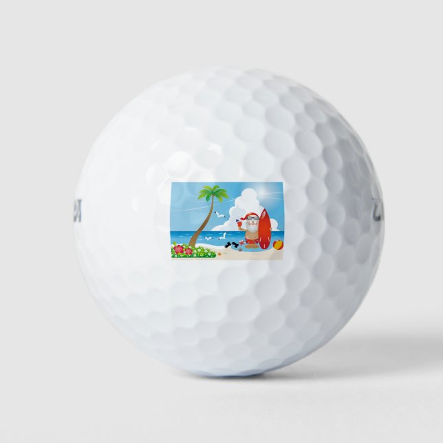 Surfer Golfball (Vorderseite)