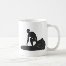 Surfer-grafische Kaffee-Tasse