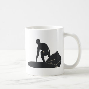 Surfer-grafische Kaffee-Tasse Kaffeetasse