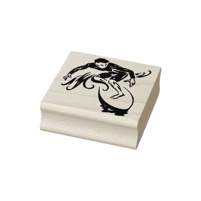 Surfer Gummistempel (Stempel)
