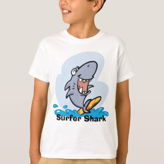 Surfer-Haifisch-T - Shirt
