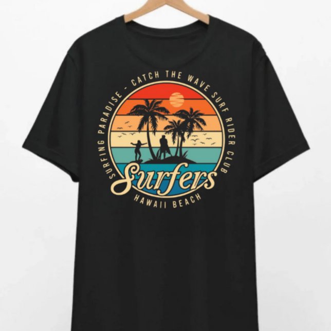 Surfer Hawaii Beach T - Shirt (Von Creator hochgeladen)