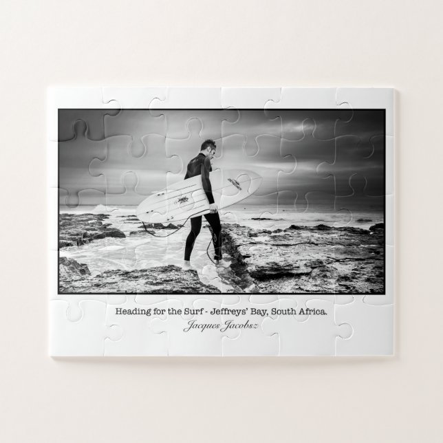 Surfer in der Jeffrey's Bay Puzzle (Horizontal)