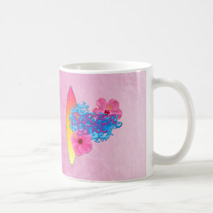 Surfer-Mädchen Tasse