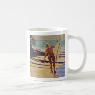 Surfer-Mädchen Tasse