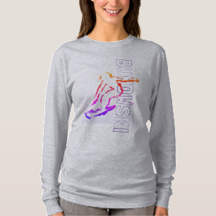 SURFER-MÄDCHEN-ÜBERSTÜRZTER SCHUTZ podalmighty. T-Shirt