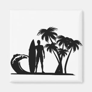 Surfer Magnet