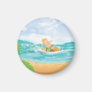 Surfer Magnet