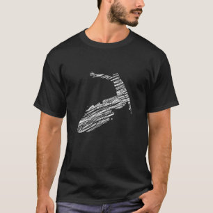 Surfer Motif Beach Vintag Surfen T-Shirt