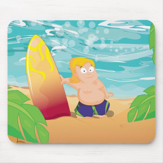 Surfer Mousepad (Vorne)
