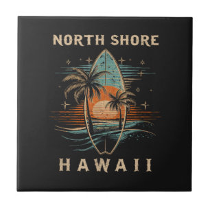 Surfer North Shore Hawaii Fliese