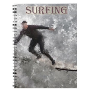 Surfer-Notebook Notizblock