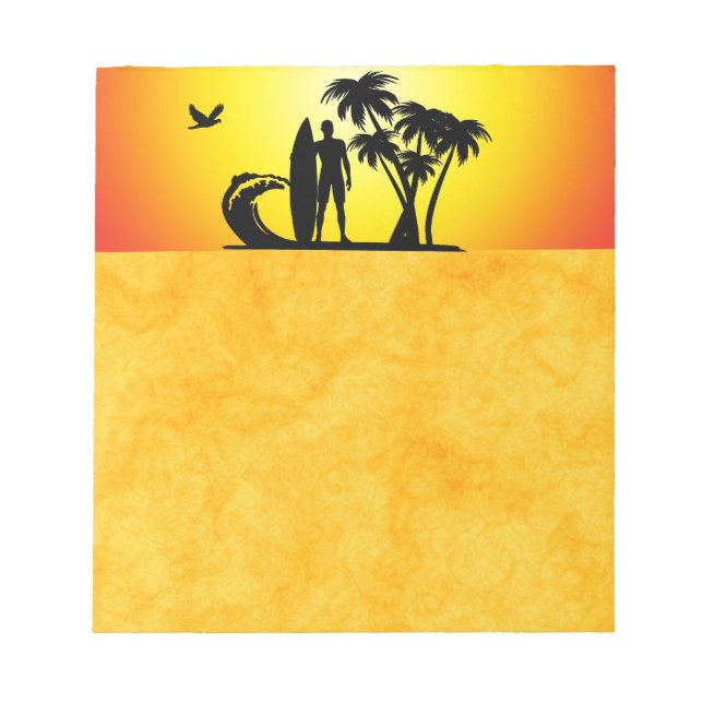 Surfer Notizblock (Vorderseite)
