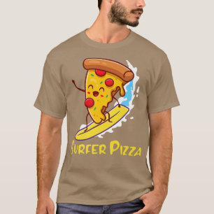 Surfer Pizza Surfer Boy Near Me cool Surfer Boy  T-Shirt