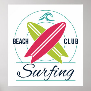 Surfer-Poster Poster