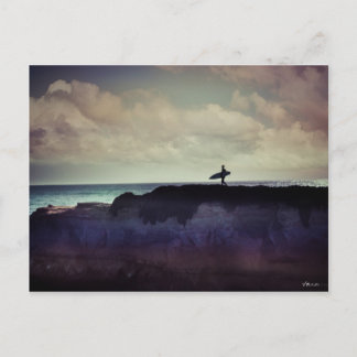 Surfer Postkarte