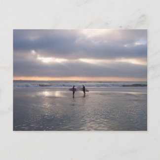 Surfer Postkarte