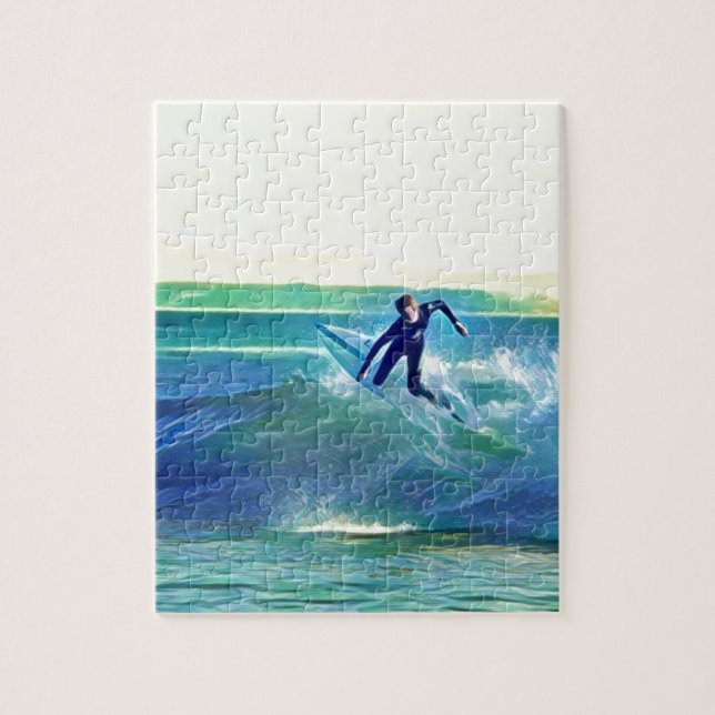 Surfer Puzzle (Vertikal)