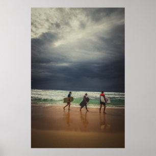 Surfer Retro 2. Poster